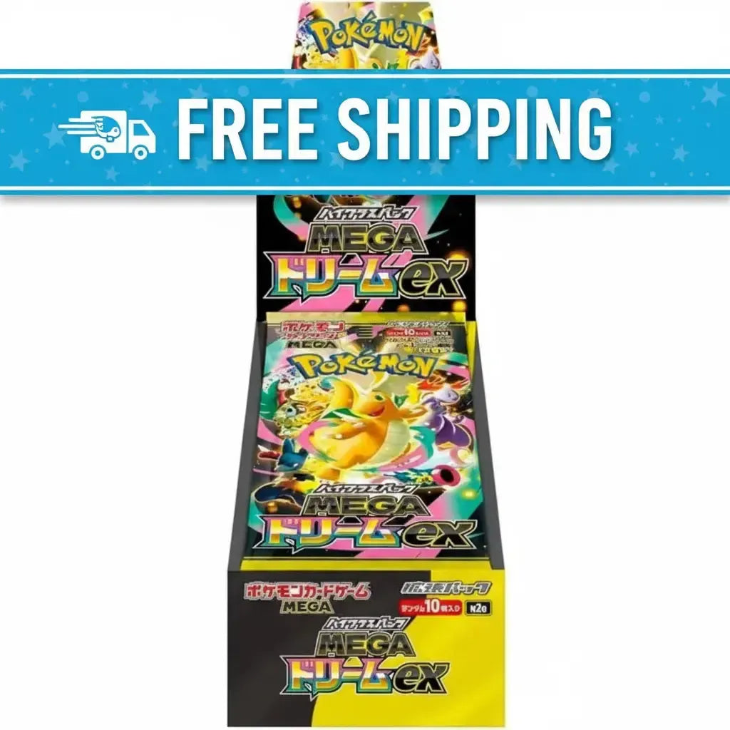 Pokmon TCG Mega Dream Booster Box (Japanese) - Factory Sealed, No Shrink Wrap Pokmon TCG Mega Dream Booster Box (Japanese) - Factory Sealed, No Shrink Wrap