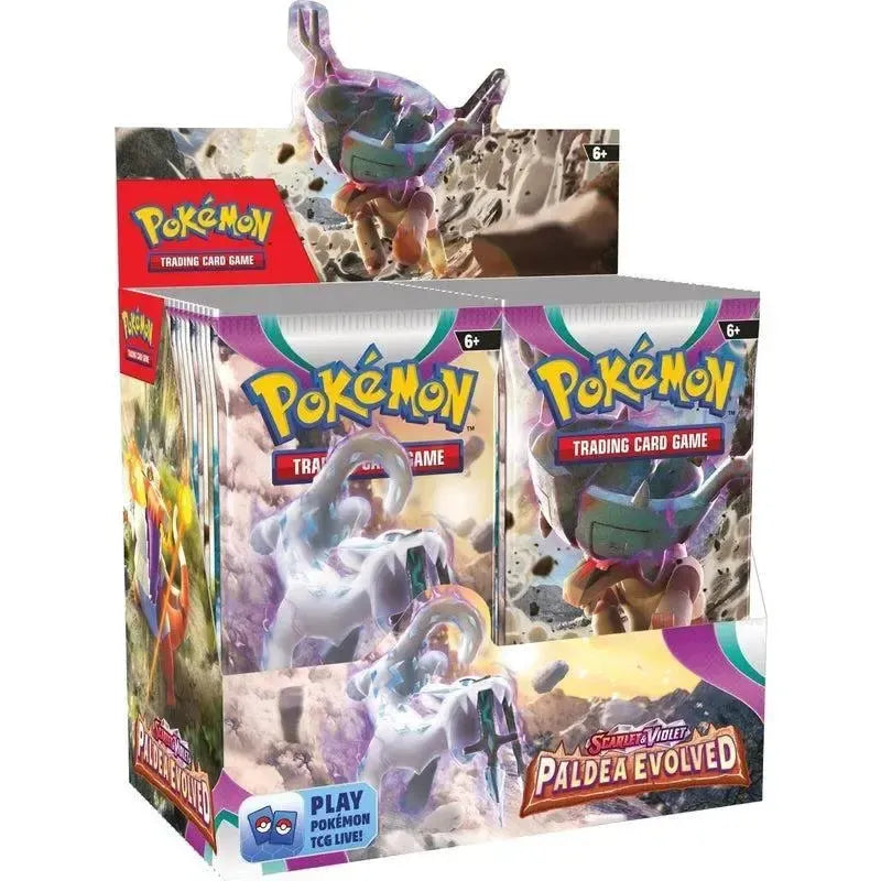 Pokemon TCG Paldea Evolved Booster Box Pokebundles Ireland Pokemon TCG Paldea Evolved Booster Box Pokebundles Ireland
