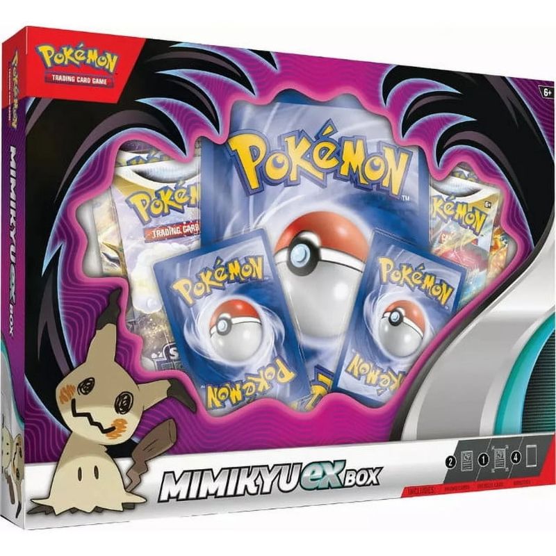 Buy Pokemon TCG Mimikyu ex Box – | Pokémon TCG – Pokebundles Ireland