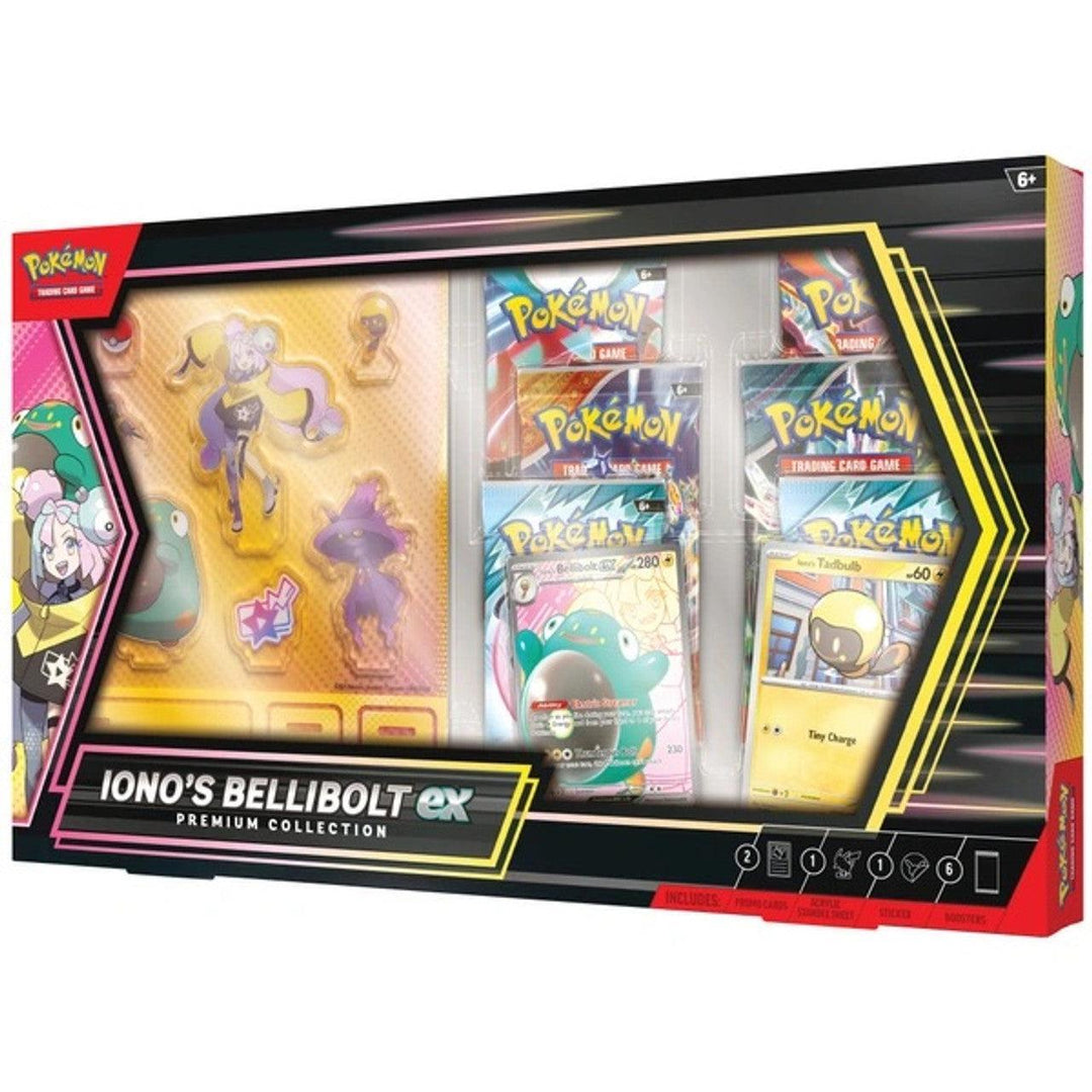 Buy Pokémon Trading Card Game Iono's Bellibolt ex Premium Collection – | Pokémon TCG – Pokebundles Ireland