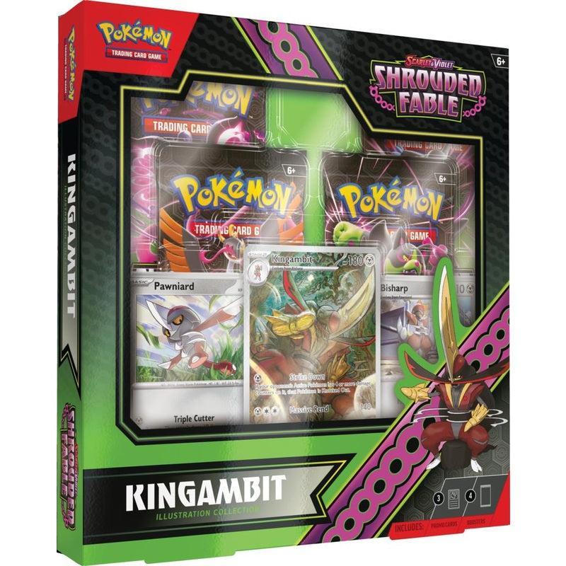 Buy Pokemon Trading Card Game: Scarlet & Violet - Shrouded Fable - Kingambit - Illustration Rare Collection – | Pokémon TCG – Pokebundles Ireland