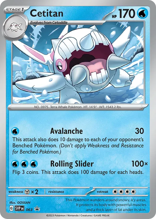 Cetitan 063 Scarlet & Violet Promo