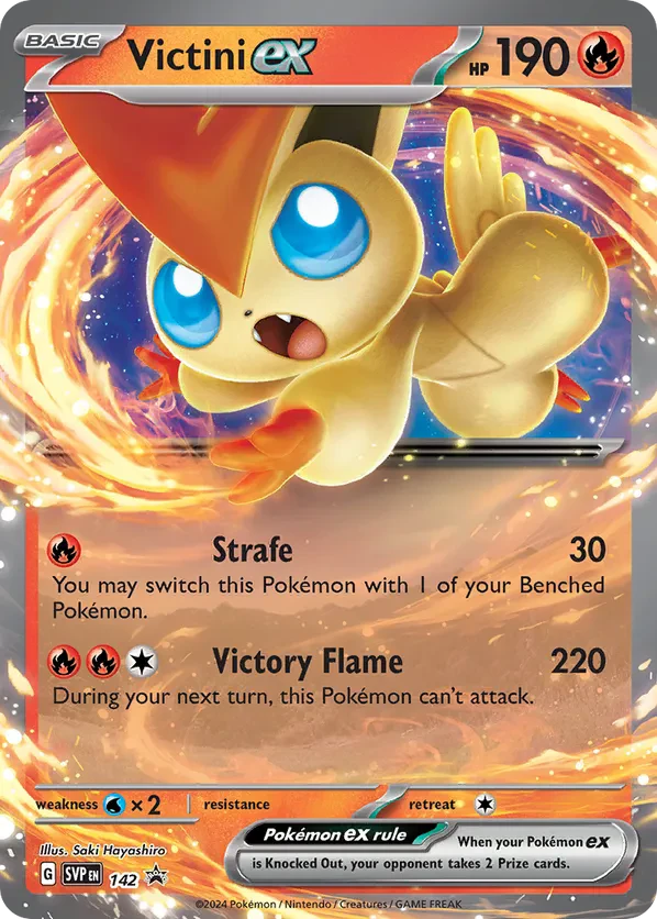 Victini ex 142 Scarlet &amp; Violet Promo