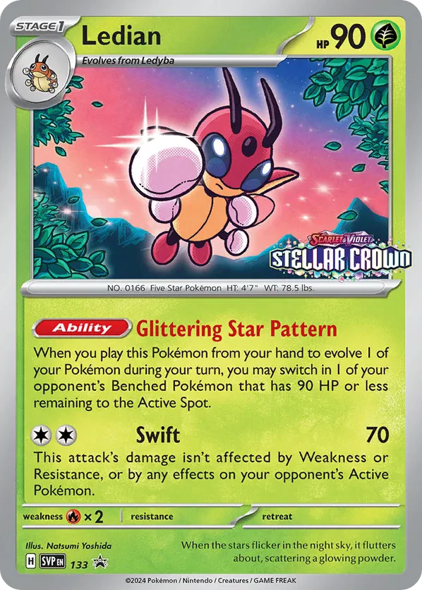 Ledian 133 Scarlet & Violet Promo