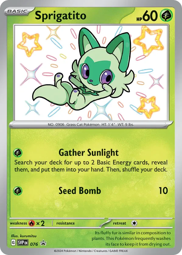 Sprigatito 076 Scarlet & Violet Promo
