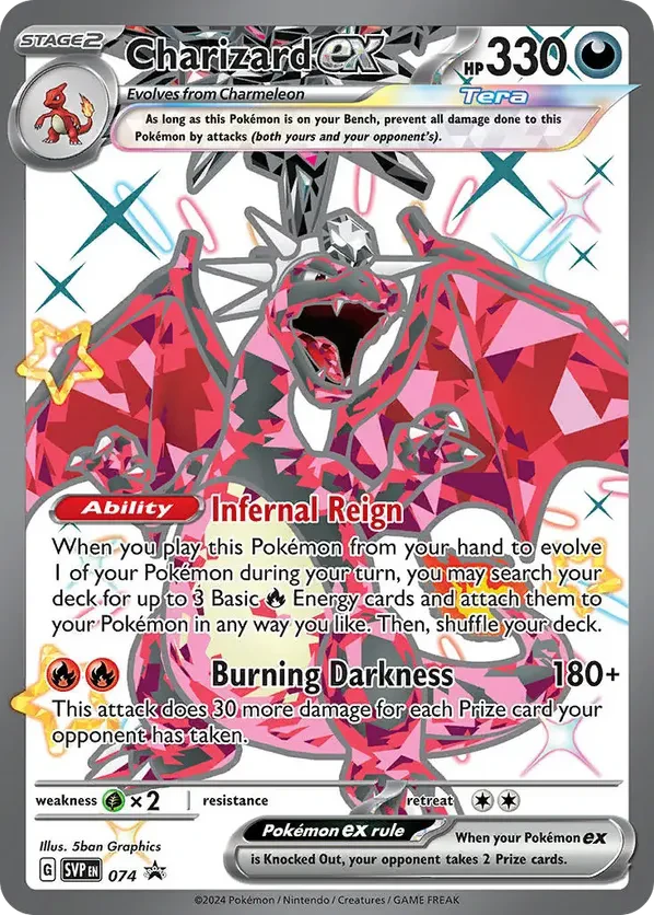 Charizard ex 074 Scarlet & Violet Promo