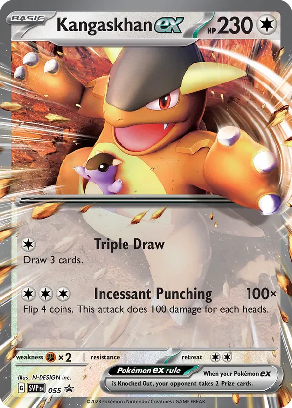 Kangaskhan ex 055 Scarlet & Violet Promo