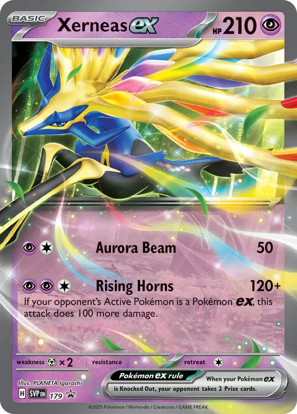 Xerneas ex 179 Scarlet & Violet Promo