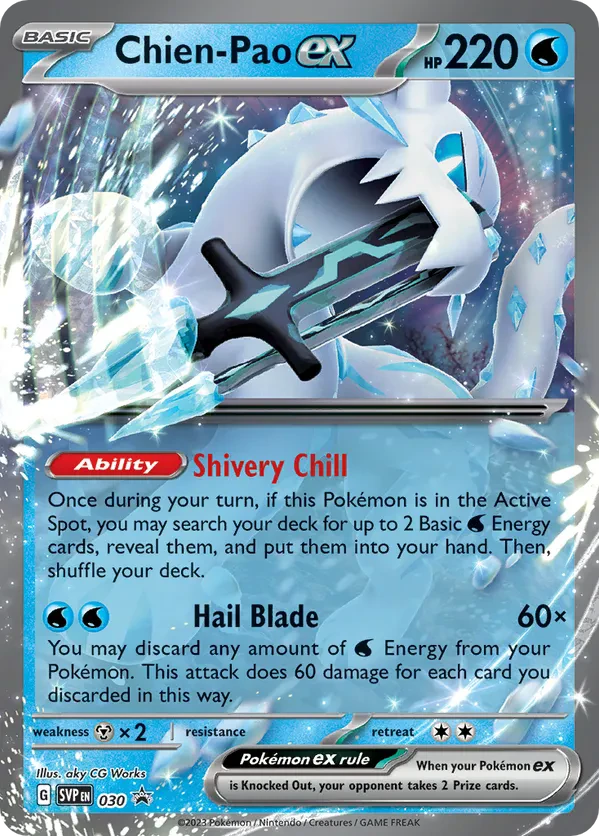 Chien-Pao ex 030 Scarlet & Violet Promo