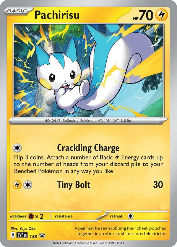 Pachirisu 158 Scarlet & Violet Promo