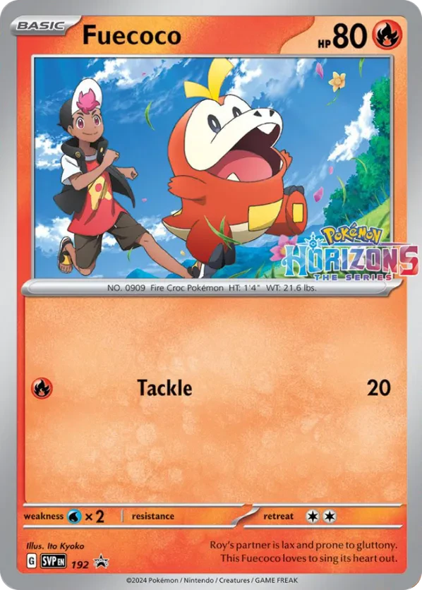 Fuecoco 192 Scarlet & Violet Promo