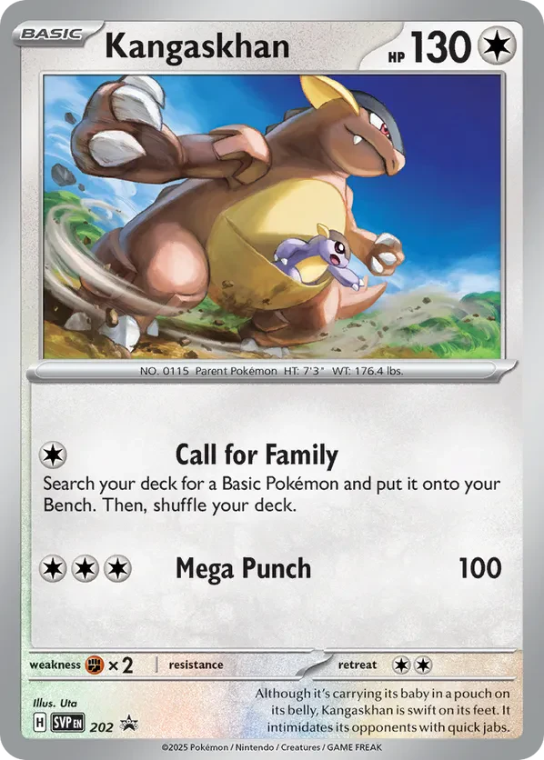 Kangaskhan 202 Scarlet & Violet Promo