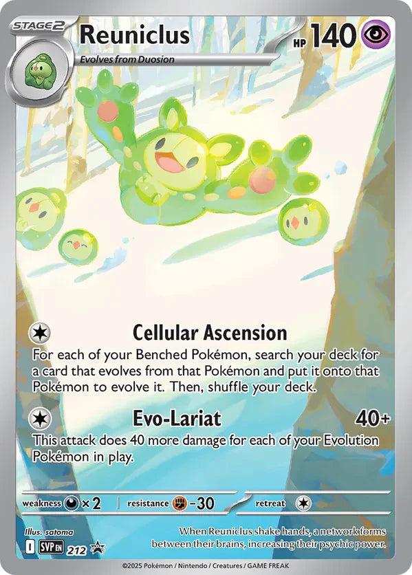 Reuniclus 212 Scarlet & Violet Promo