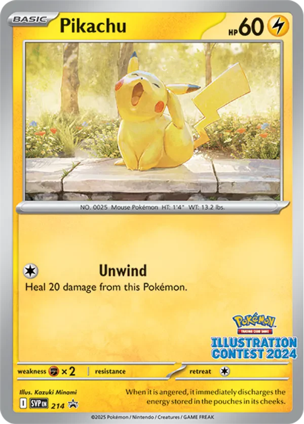 Pikachu 214 Scarlet & Violet Promo