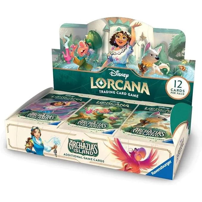Buy Disney Lorcana Archazia's Island Booster Box | Pokémon TCG – Pokebundles Ireland