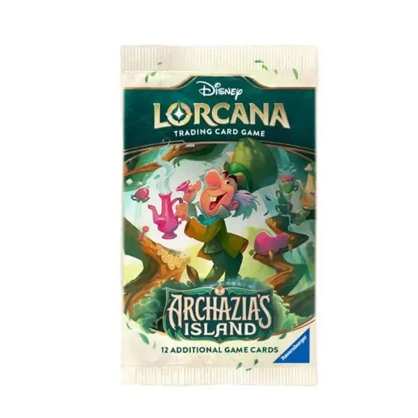 Buy Disney Lorcana Archazia's Island Booster Pack | Pokémon TCG – Pokebundles Ireland