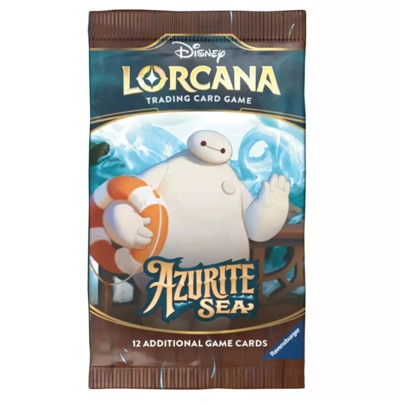 Disney Lorcana Azurite Sea Booster Pack - Pokebundles Ireland