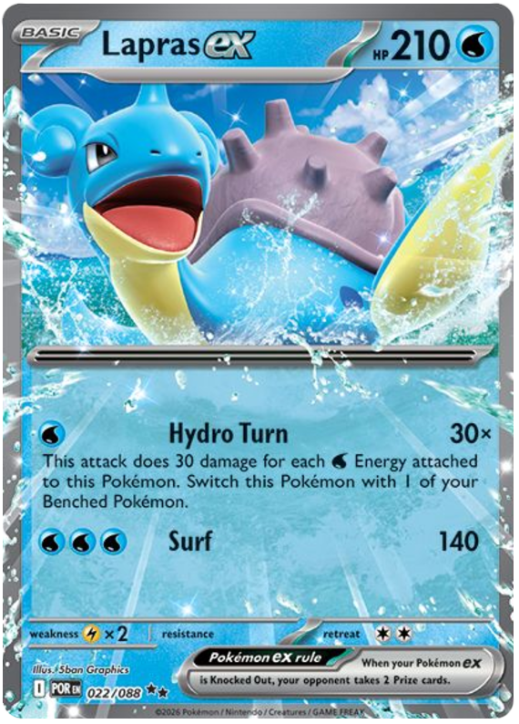 Lapras ex 022/088 - Perfect Order