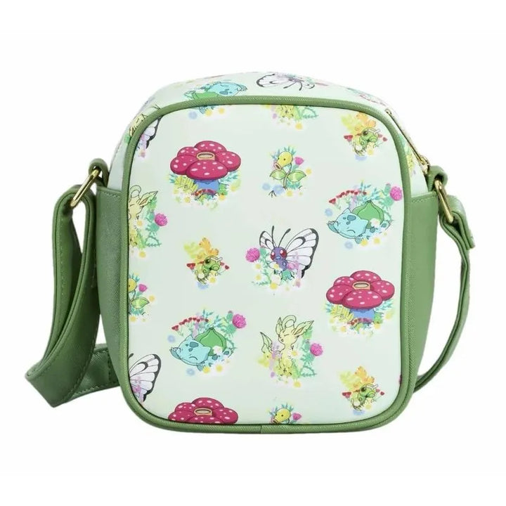 Buy Loungefly x Pokémon Grass-Type Crossbody Bag | Pokémon TCG – Pokebundles Ireland