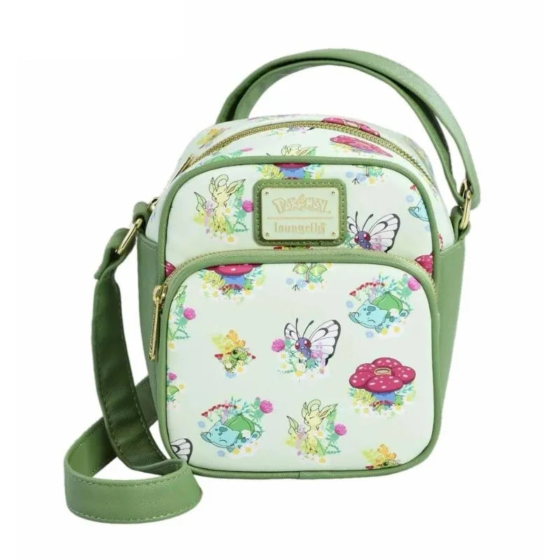 Buy Loungefly x Pokémon Grass-Type Crossbody Bag | Pokémon TCG – Pokebundles Ireland