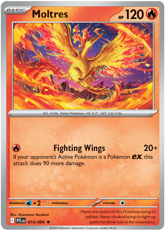 Pokemon TCG Moltres 014/094 - Phantasmal Flames
