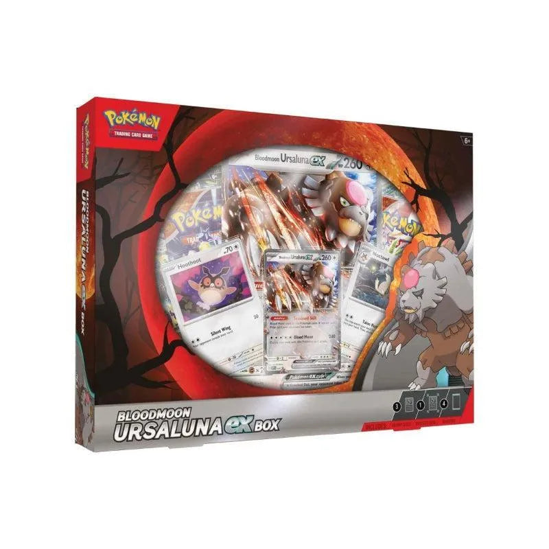 Buy Pokemon TCG Bloodmoon Ursaluna ex Box | Pokémon TCG – Pokebundles Ireland