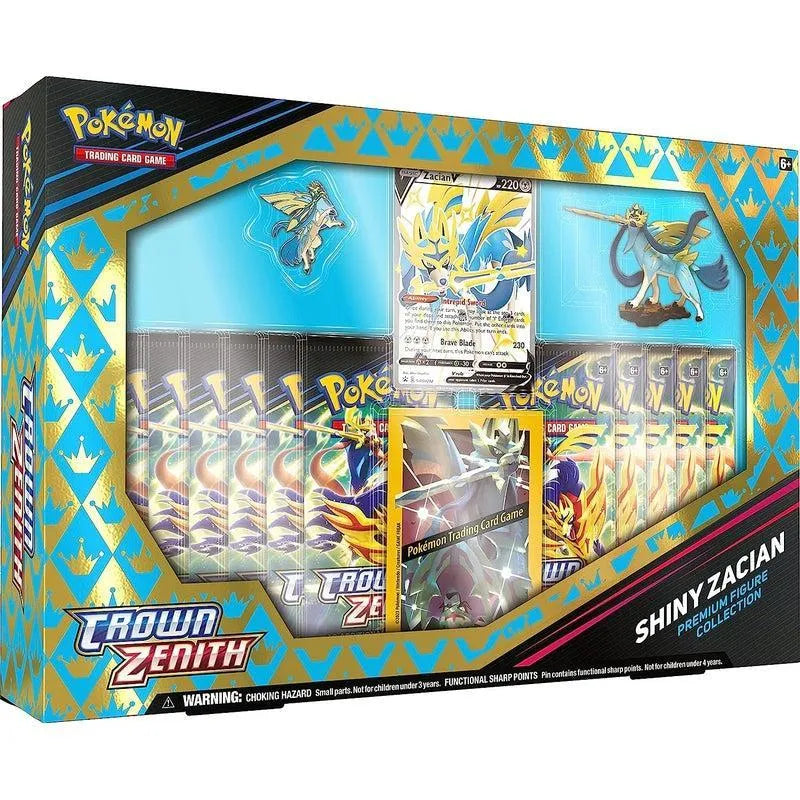 Buy Pokemon TCG Crown Zenith: Shiny Zacian Premium Figure Collection | Pokémon TCG – Pokebundles Ireland