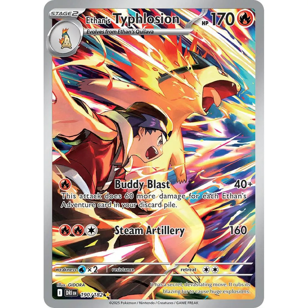 Buy Pokemon TCG Ethan's Typhlosion 190/182 - Destined Rivals | Pokémon TCG – Pokebundles Ireland