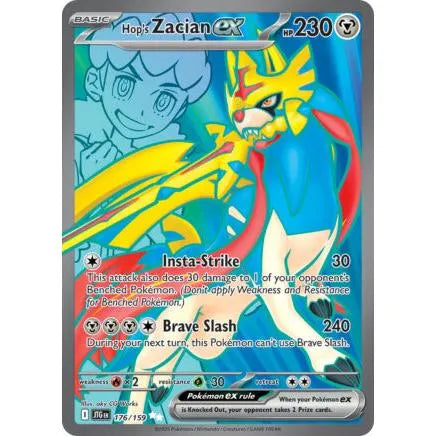 Buy Pokemon TCG Hop's Zacian 176/159- Journey Together | Pokémon TCG – Pokebundles Ireland