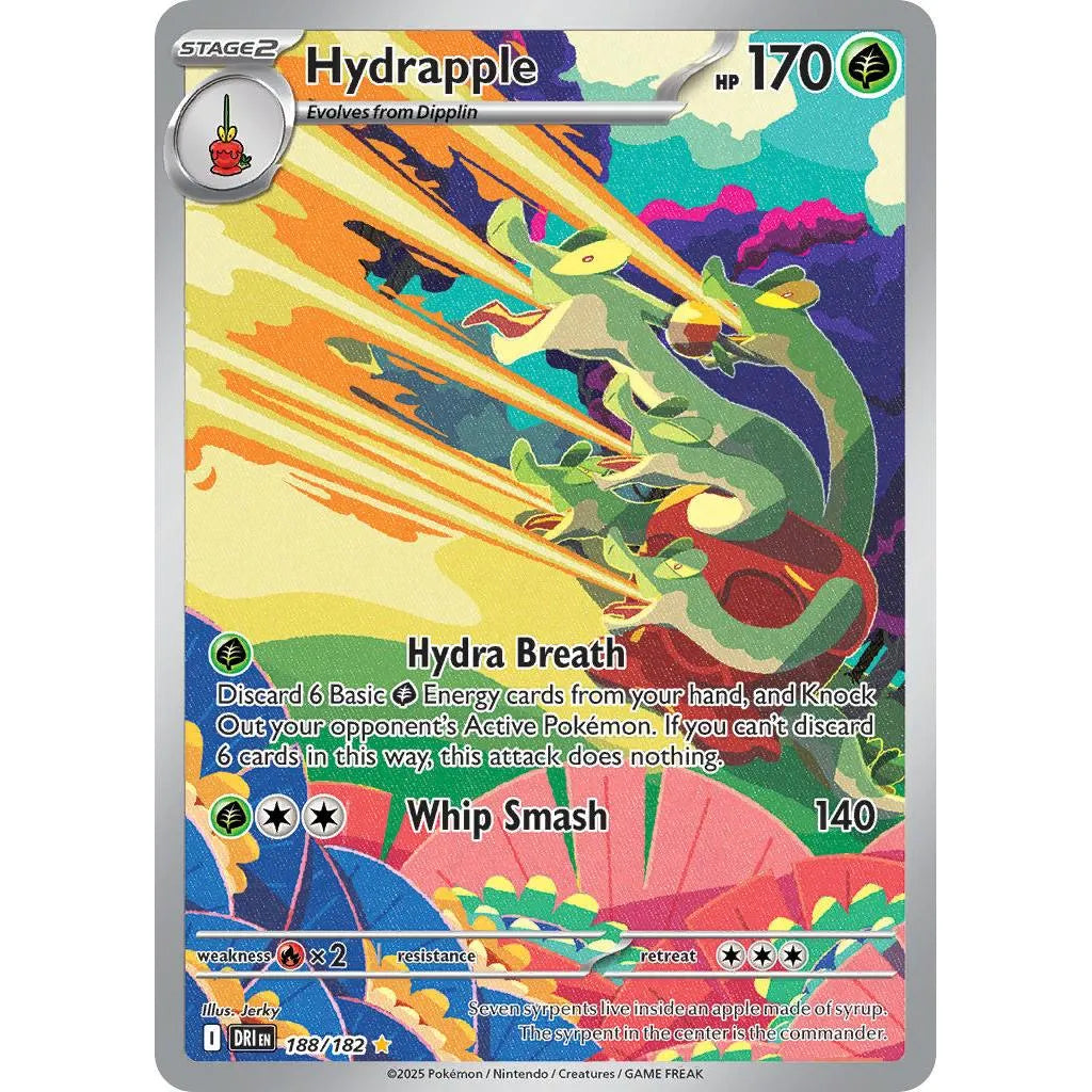 Buy Pokemon TCG Hydrapple 188/182 - Destined Rivals | Pokémon TCG – Pokebundles Ireland