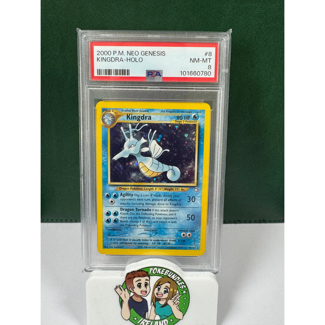 Buy Pokemon TCG Kingdra 8/111 PSA 8 Graded Card | Pokémon TCG – Pokebundles Ireland