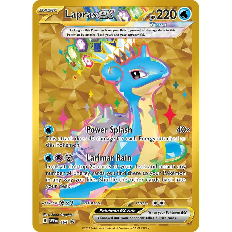Buy Pokemon TCG - Lapras EX SVP 164 | Pokémon TCG – Pokebundles Ireland