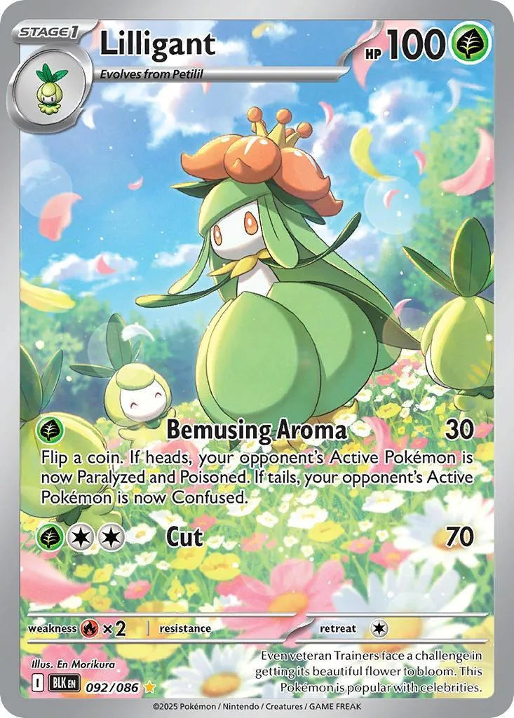 Buy Pokemon TCG Lilligant 092/86 - Black Bolt | Pokémon TCG – Pokebundles Ireland