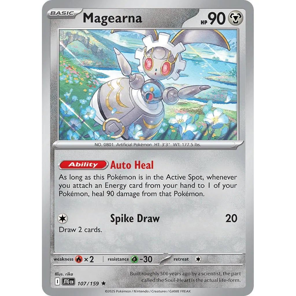 Buy Pokemon TCG Magearna 107/159 - Journey Together | Pokémon TCG – Pokebundles Ireland
