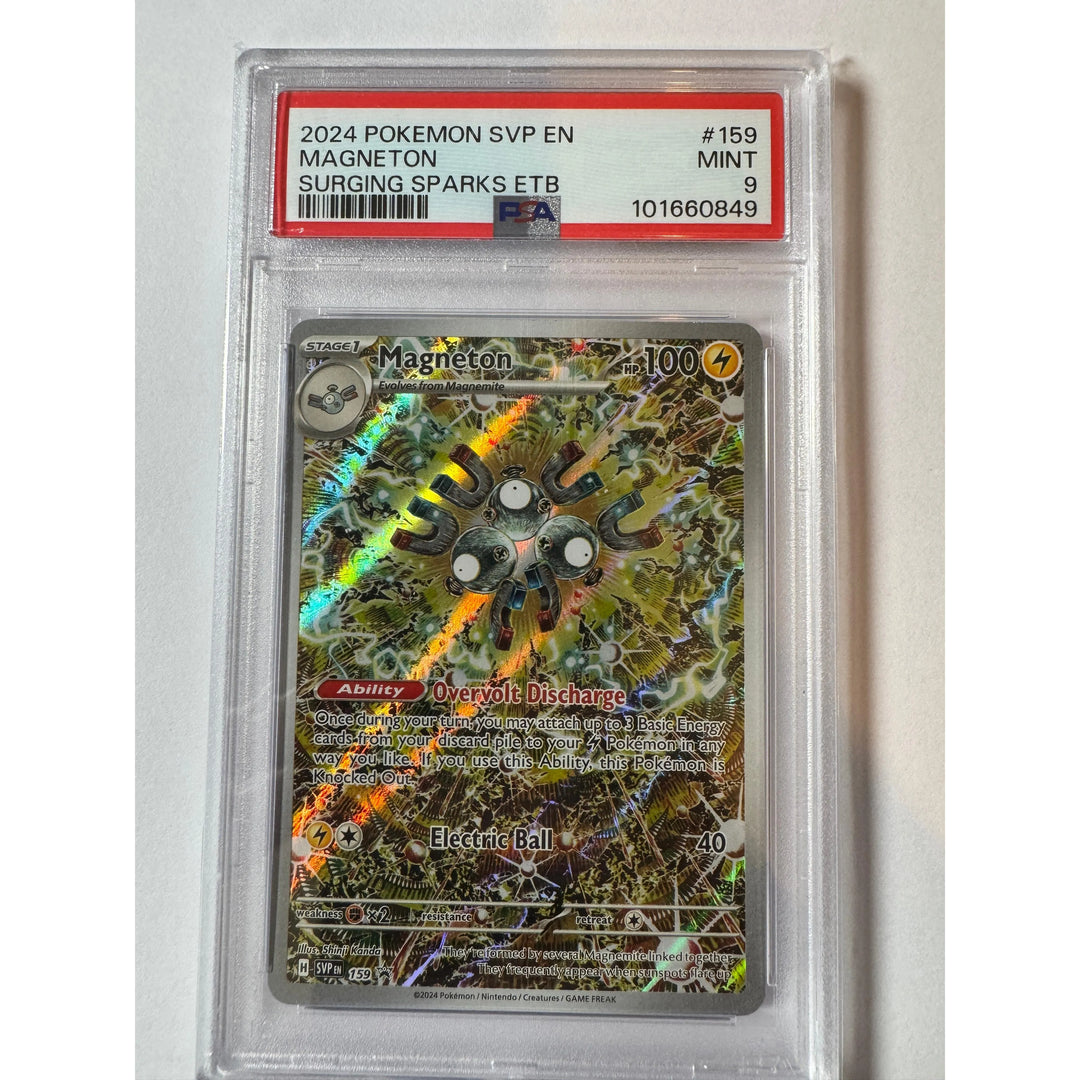 Buy Pokemon TCG Magneton SVP 159 PSA 9 Graded Card | Pokémon TCG – Pokebundles Ireland