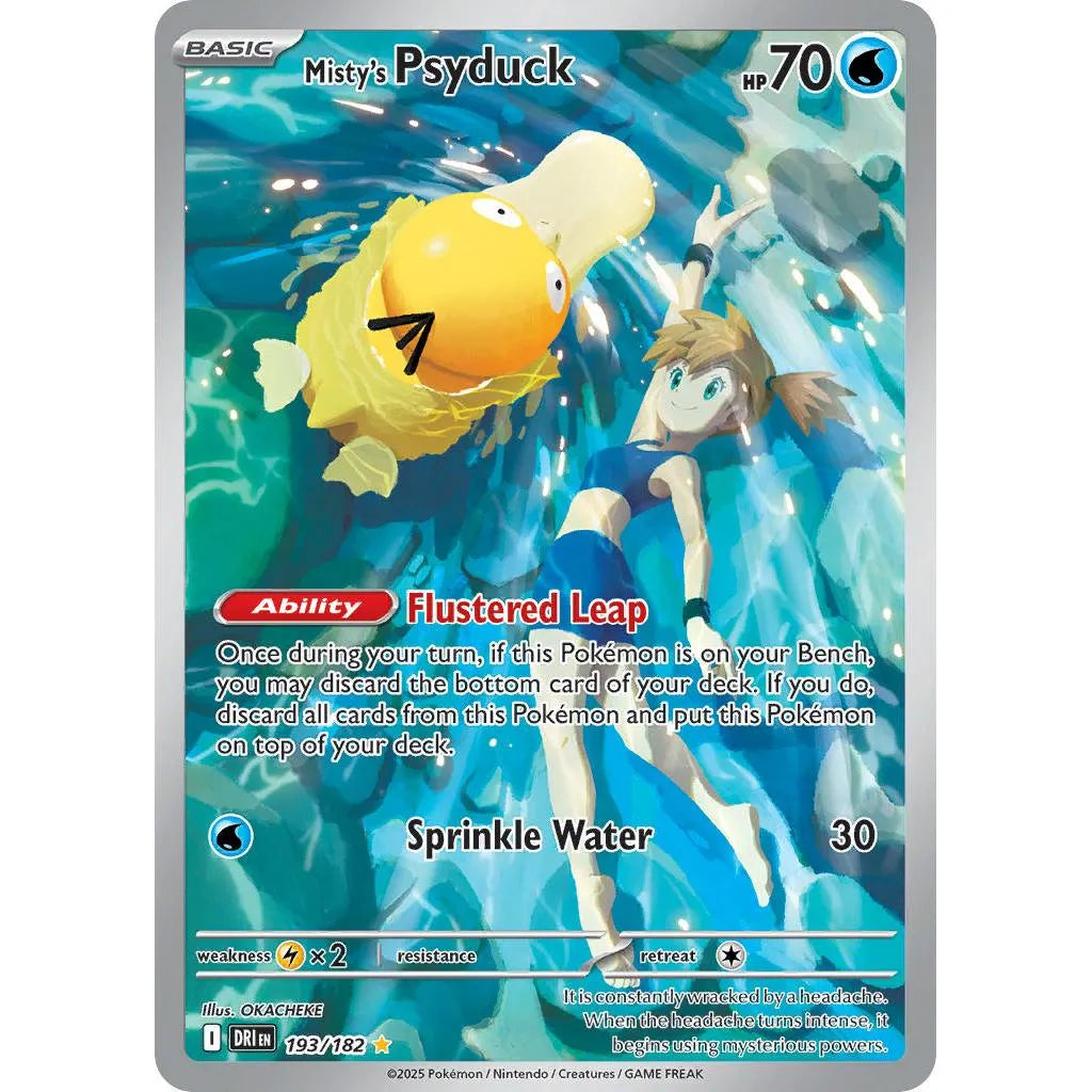 Buy Pokemon TCG Misty's Psyduck 193/182 - Destined Rivals | Pokémon TCG – Pokebundles Ireland