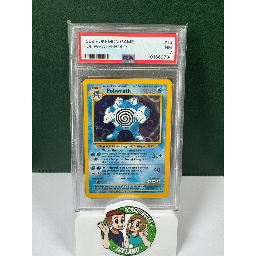Buy Pokemon TCG Poliwhirl PSA 7 Graded Card | Pokémon TCG – Pokebundles Ireland