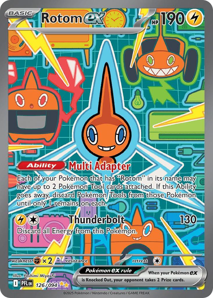 Pokemon TCG Rotom ex 126/094 - Phantasmal Flames - Pokebundles Ireland
