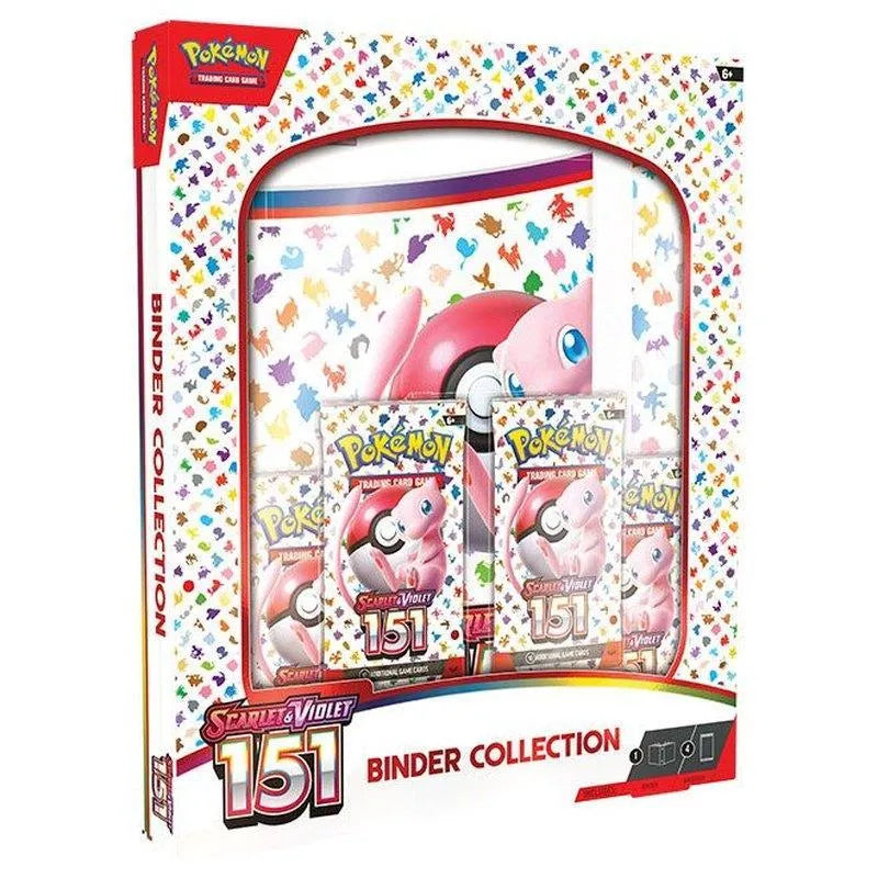 Buy Pokemon TCG Scarlet & Violet - 151 Binder Collection | Pokémon TCG – Pokebundles Ireland