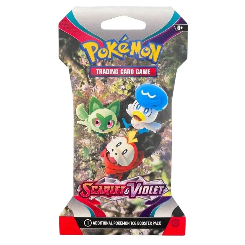 Buy Pokemon TCG Scarlet and Violet booster pack - Sleeved | Pokémon TCG – Pokebundles Ireland