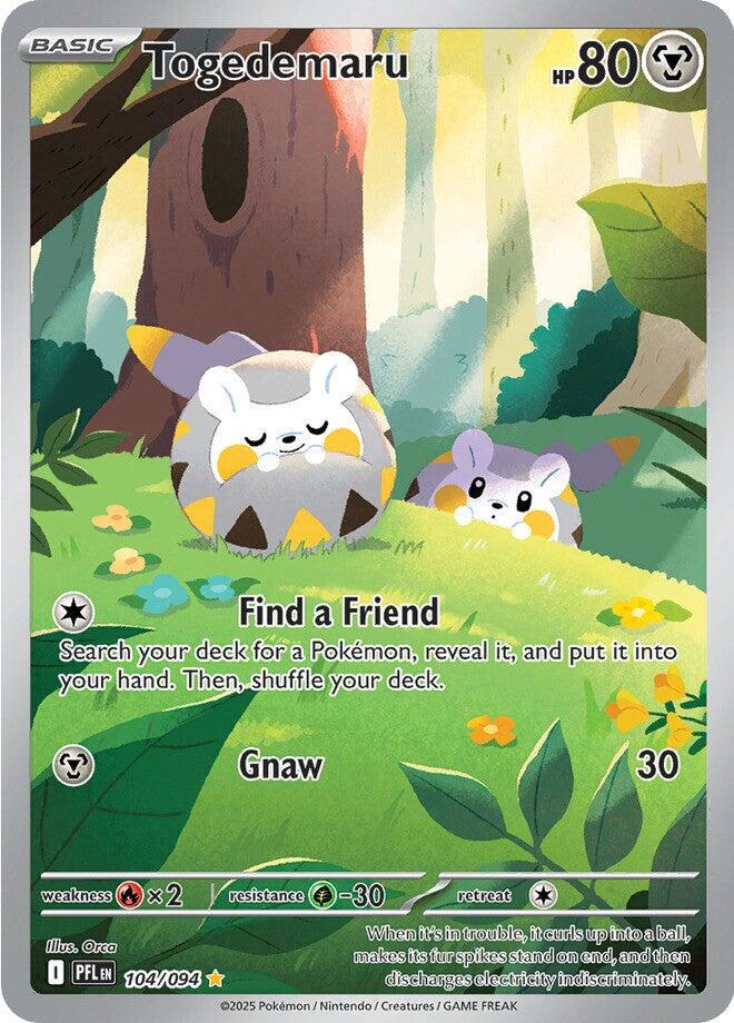 Pokemon TCG Togedemaru 104/094 - Phantasmal Flames - Pokebundles Ireland