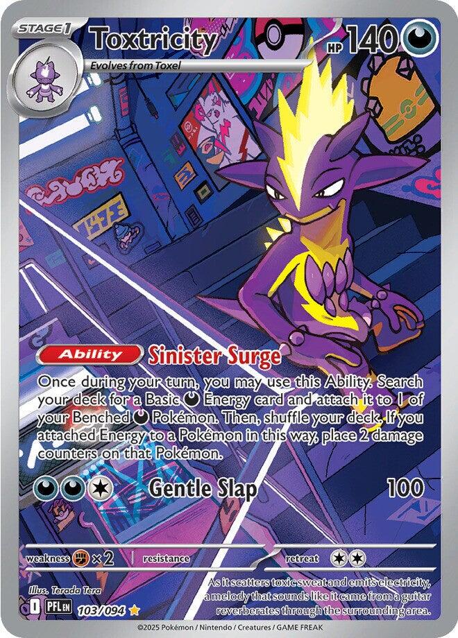 Pokemon TCG Toxtricity 103/094 - Phantasmal Flames - Pokebundles Ireland