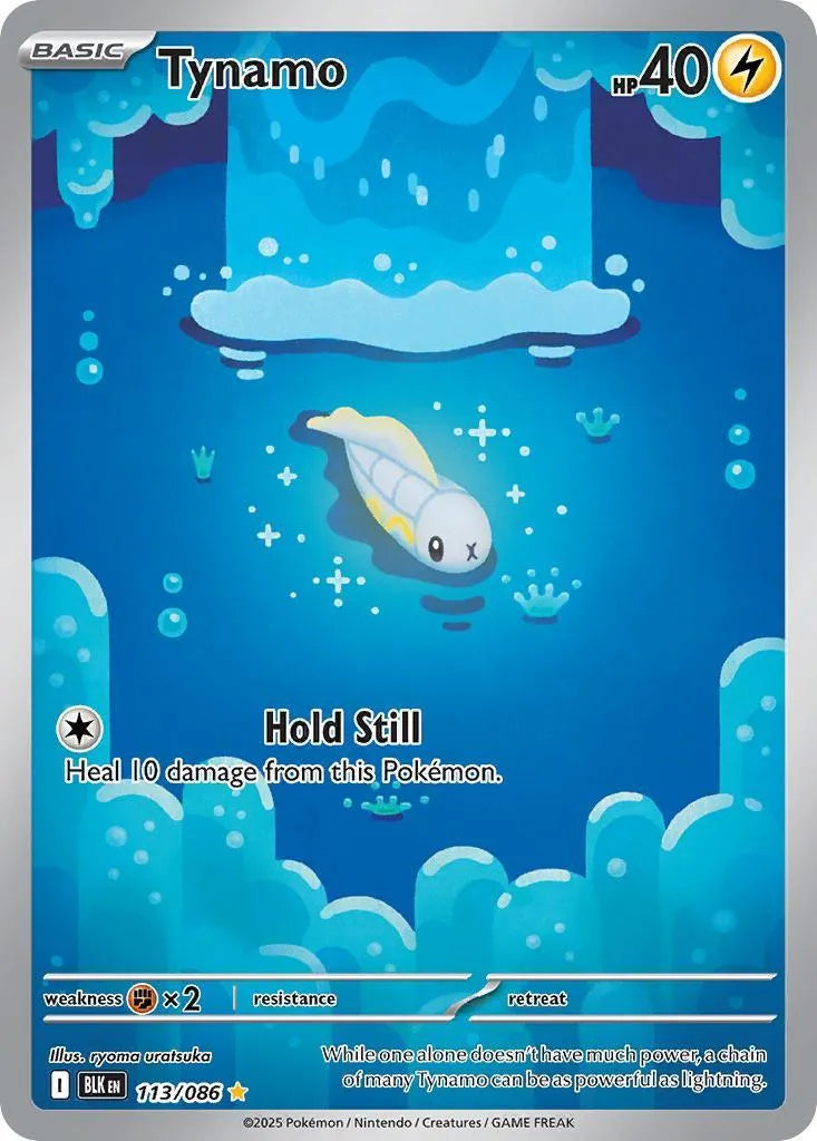 Buy Pokemon TCG Tynamo 113/86 - Black Bolt | Pokémon TCG – Pokebundles Ireland