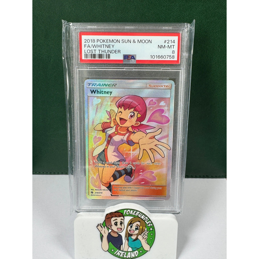 Buy Pokemon TCG Whitney 214/214 PSA 8 Graded Card | Pokémon TCG – Pokebundles Ireland
