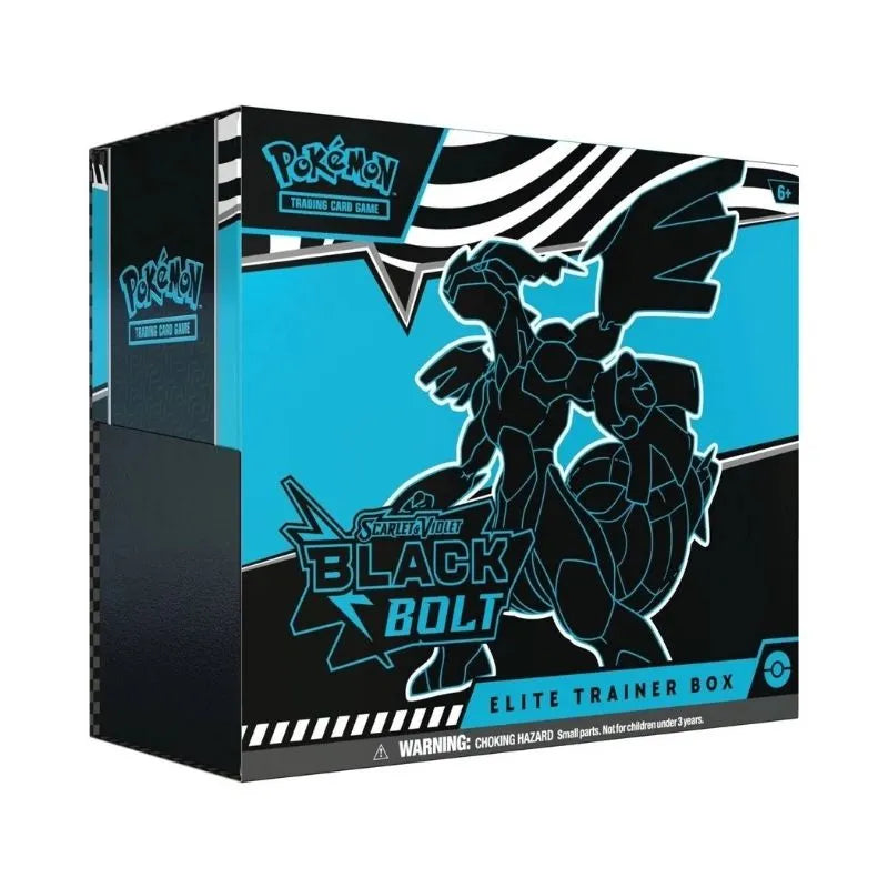 Buy Pokemon Trading Card Game Black Bolt Elite Trainer Box | Pokémon TCG – Pokebundles Ireland