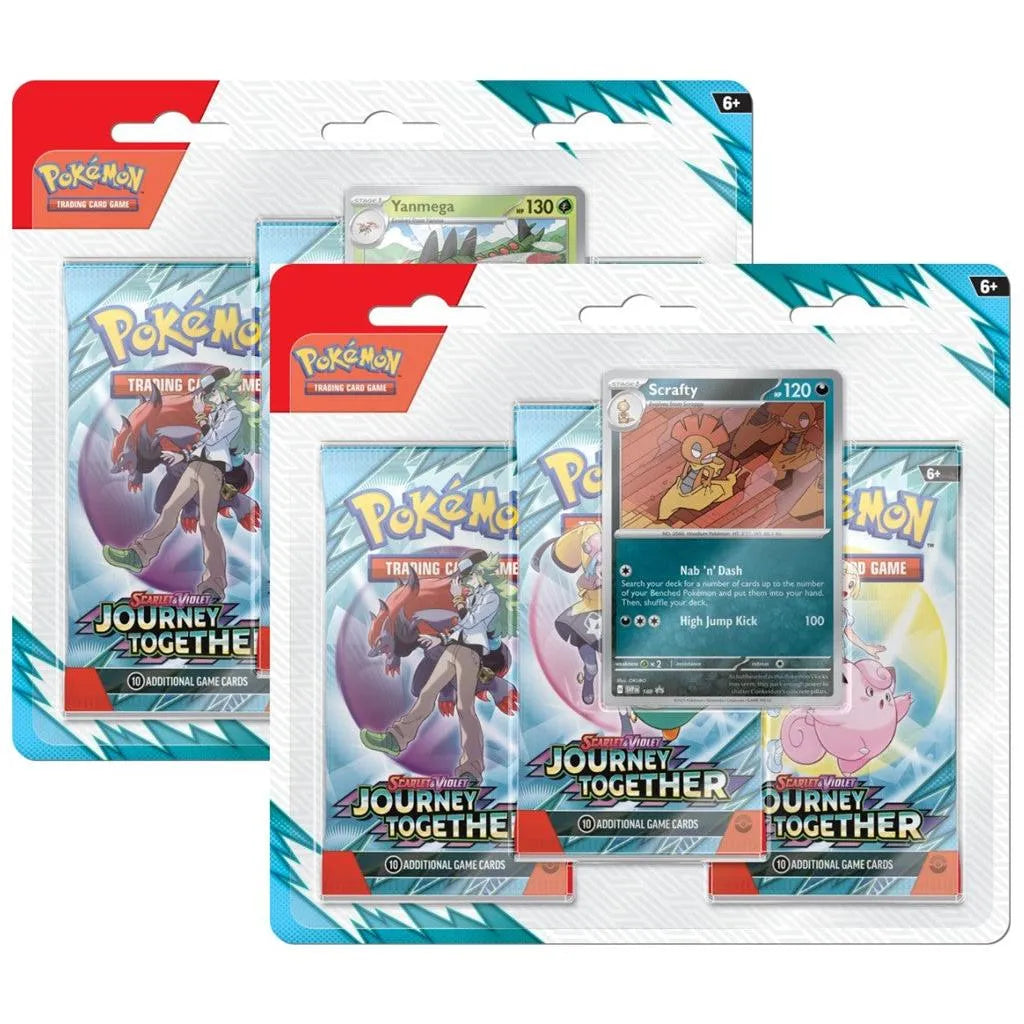 Buy Pokemon Trading Card Game Journey Together 3-pack blister | Pokémon TCG – Pokebundles Ireland