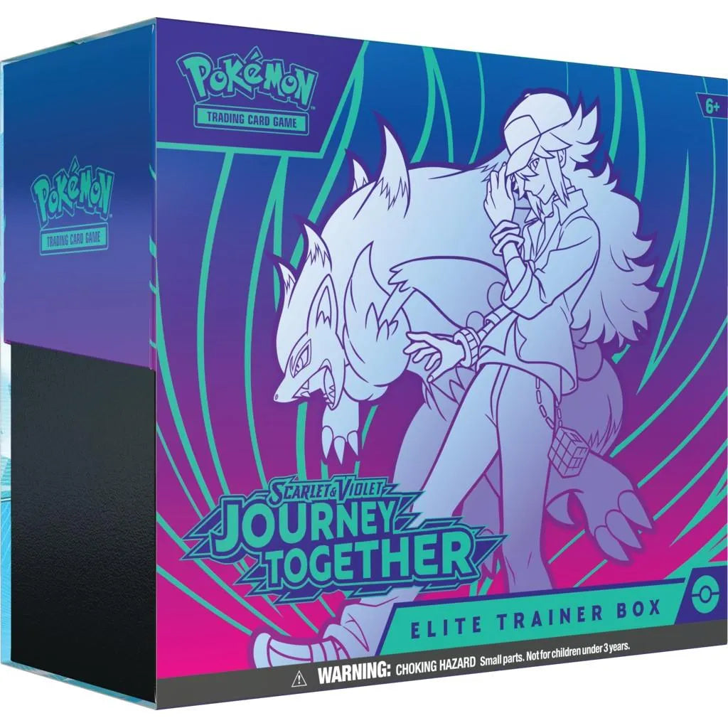 Buy Pokemon Trading Card Game Journey Together Elite Trainer Box | Pokémon TCG – Pokebundles Ireland