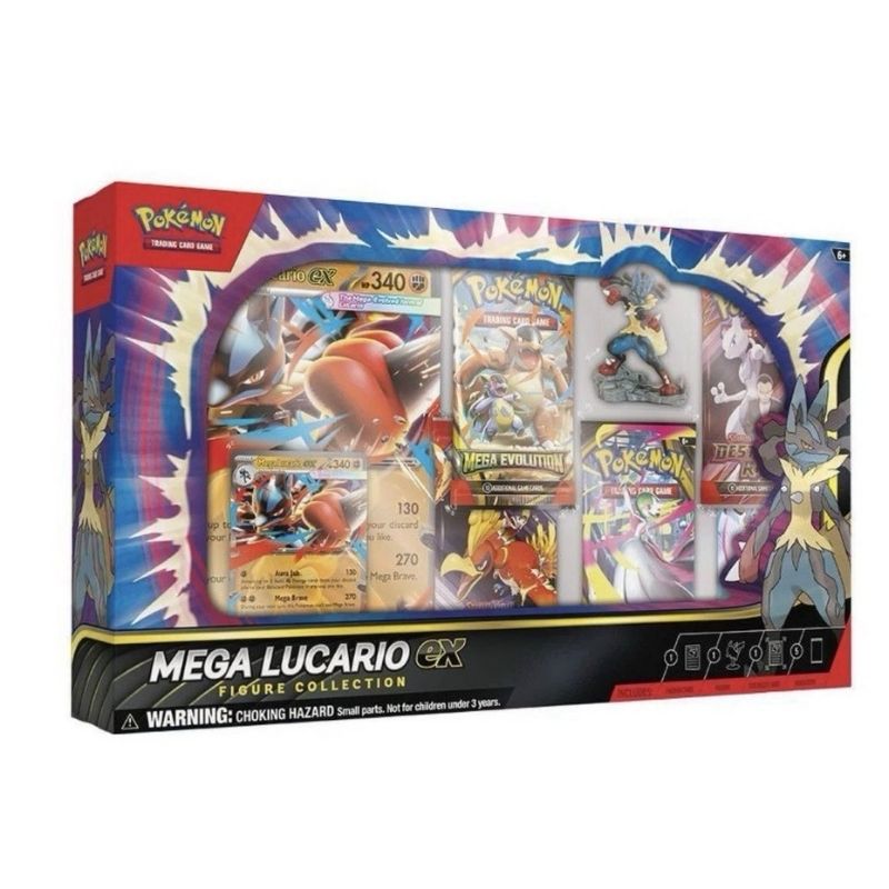 Pokémon Trading Card Game: Mega Lucario EX Card Collection - Pokebundles Ireland