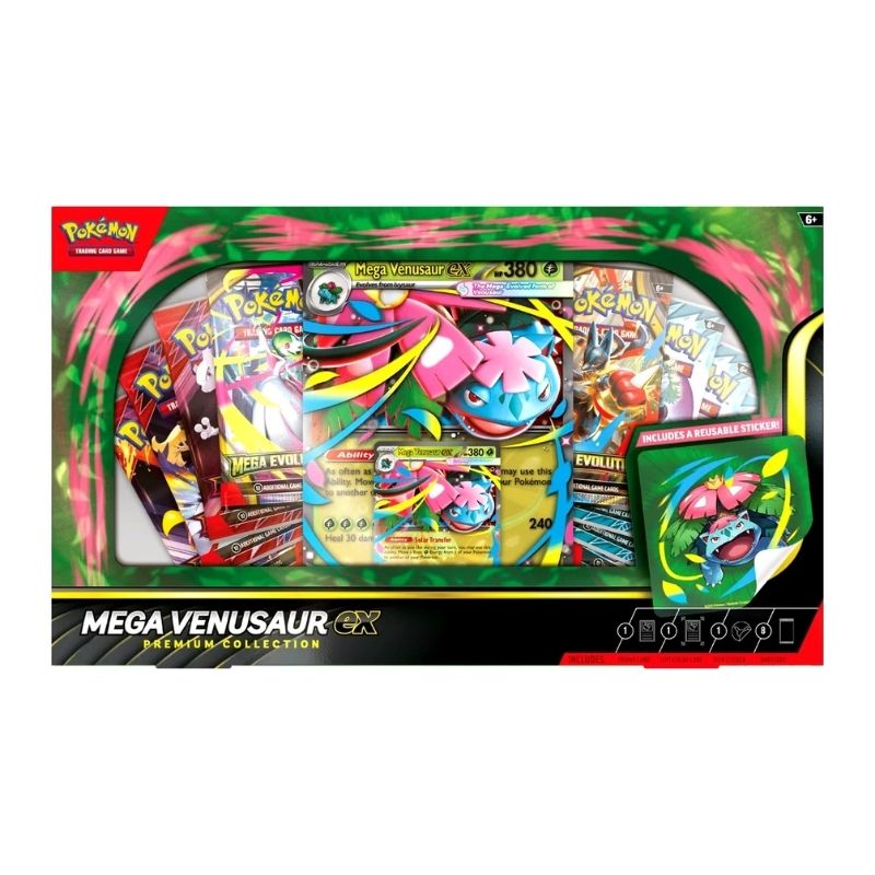 Pokémon Trading Card Game: Mega Venusaur ex Premium Collection