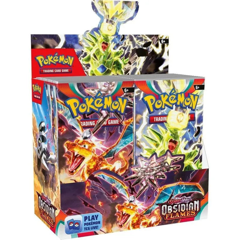 Buy Pokemon Trading Card Game Obsidian Flames Booster Box | Pokémon TCG – Pokebundles Ireland
